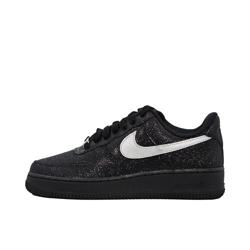 【定制球鞋】Nike Air Force 1 板鞋 (TEAM133-黑满天星 )