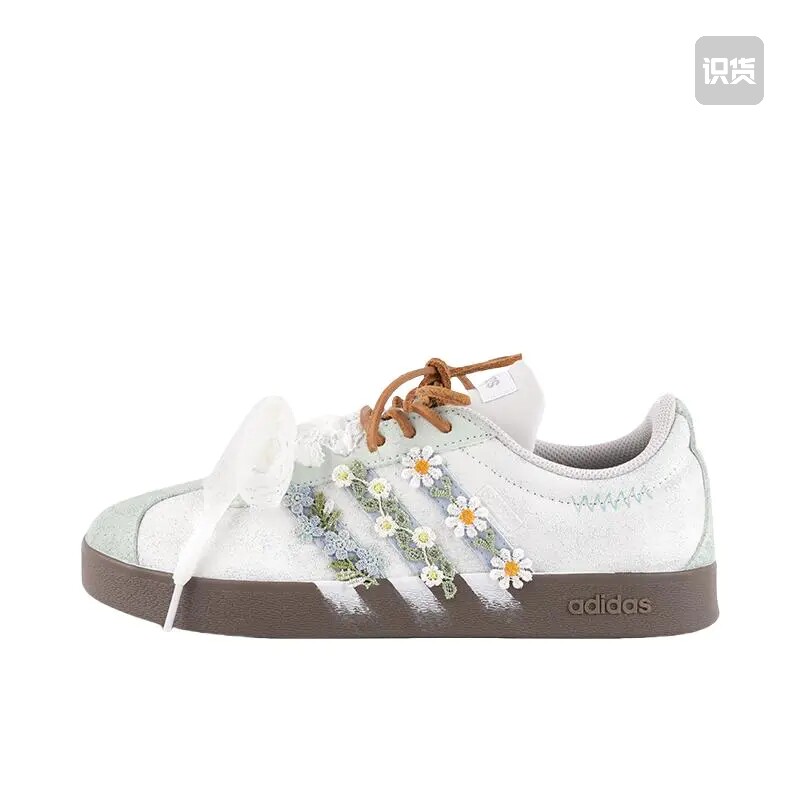 【定制球鞋】Adidas neo VL Court 2.0 (男女款低帮南法迷情板鞋)