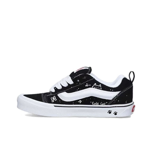 【定制球鞋】Vans Knu Skool VN0009QC6BT1（Team613-可爱小咪）