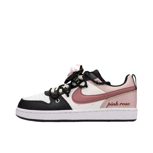 【定制球鞋】Nike Court Borough BQ5448-115 (TeamA-黑粉公主