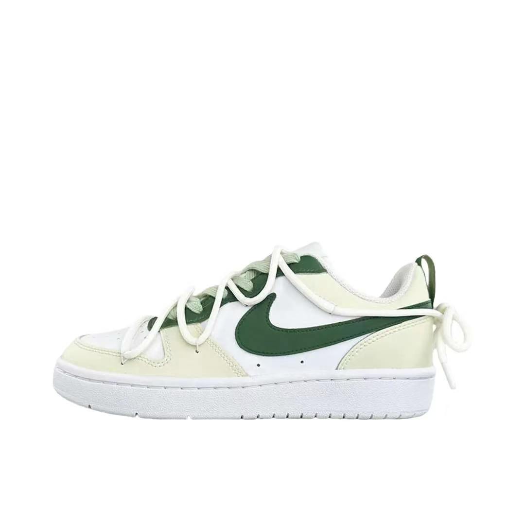 【定制球鞋】 Nike Court Borough 2 板鞋 (TEAM13-青苹果)