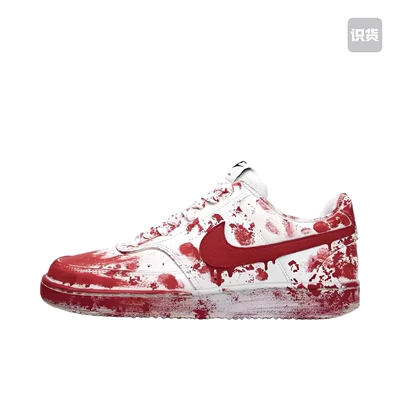 【定制球鞋】 Nike Court Vision 1 (TEAM11-案发现场男款红白)