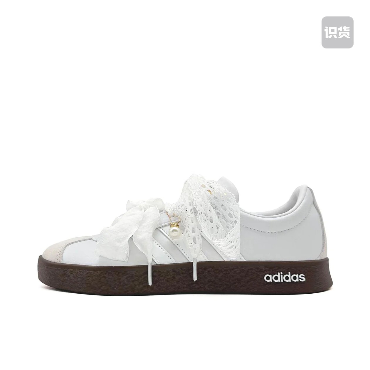 定制款 adidas neo Vl Court 德训鞋 (TEAM1182-月光尚蒂雅)
