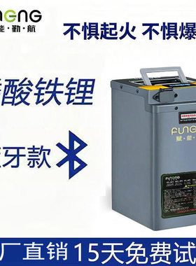 赋能锂电磷酸铁锂电池大容量电动车8V60V72V外卖电瓶车电摩大单体
