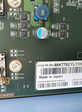 IBM P6 550小型机 8204-E8A 46K7762 CCIN2B3E 46K7761 主板