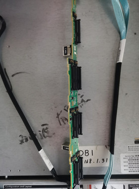 惠普/HP DL360 G9服务器硬盘背板 780428-001 743454-001