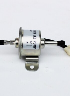 12V24V柴汽全铜电子泵外置燃输油泵增压适用于挖机皮卡洋马改包邮