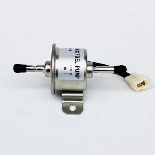 12V24V柴汽全铜电子泵外置燃输油泵增压适用于挖机皮卡洋马改包邮