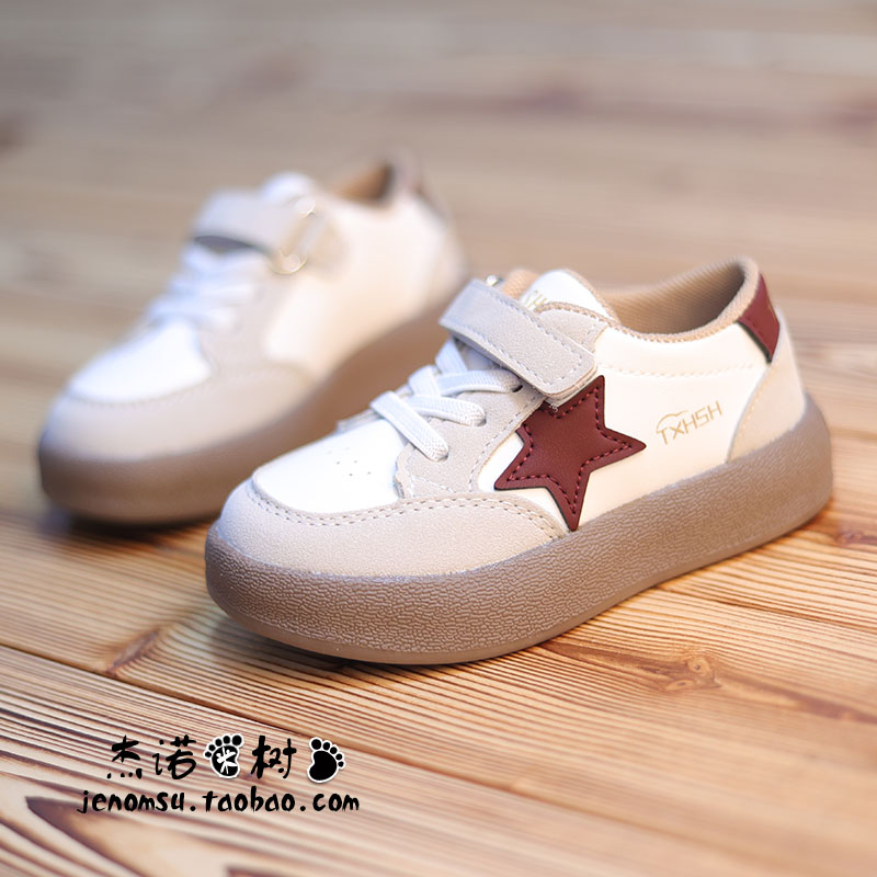 宝宝小白鞋2025春款幼儿园板鞋