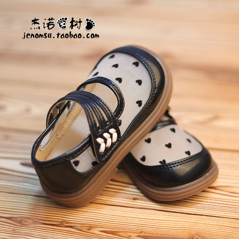 女童豆豆鞋2025新款潮学院风镂空小黑鞋1-2-3-5岁黑色宝宝皮鞋女6,童鞋/婴儿鞋/亲子鞋,皮鞋,淘宝优惠券,粉丝福利购,淘宝优惠卷