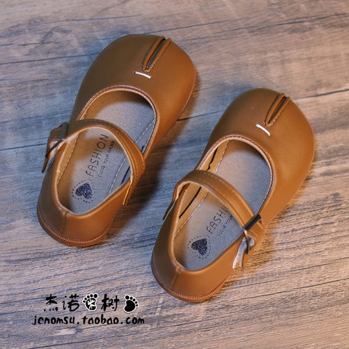 女宝单鞋公主鞋1-3-6-10岁春秋款