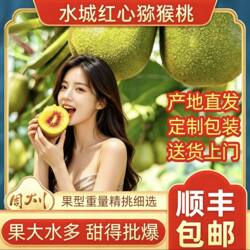 顺丰包邮贵州六盘水城红心猕猴桃新鲜奇异果小中大果当季孕妇水果