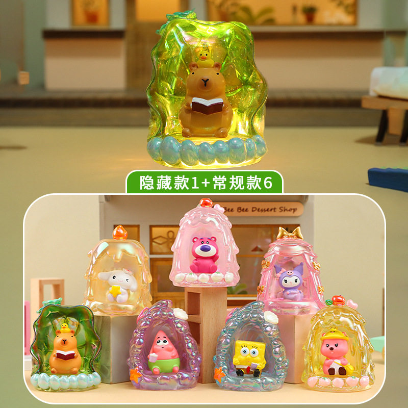 创意快乐轰趴star小灯潮玩盲潮玩盲盒
