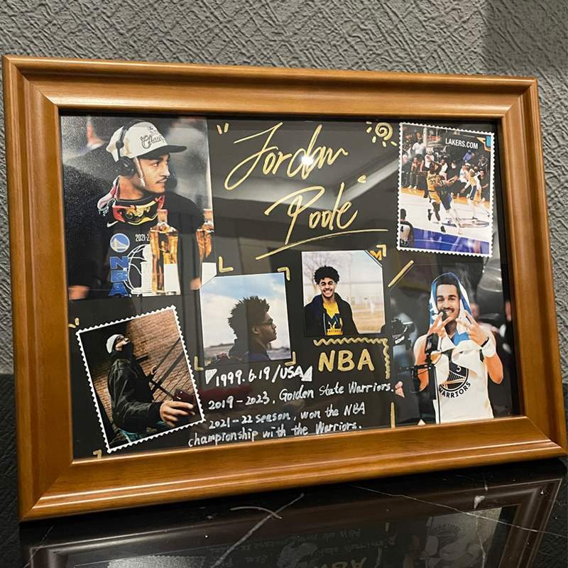 Poole普尔周边相框摆件生日礼物男生勇士队球迷纪念品情人节七夕