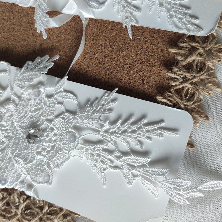 웨딩 에티켓 장갑 신부 신혼 장식 수용성 다이아몬드 레이스 장갑 흰색 미적 중공 장갑