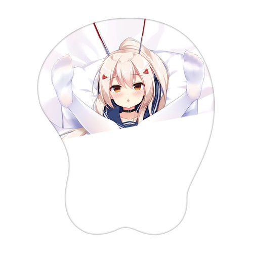 碧蓝航线游戏凌波护腕鼠标垫定制