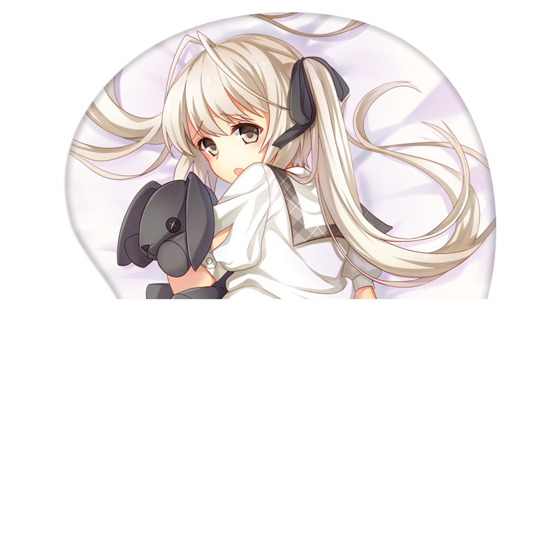 原创缘之空春日野穹电竞游戏立体鼠标垫护腕硅胶手腕垫二次元动漫