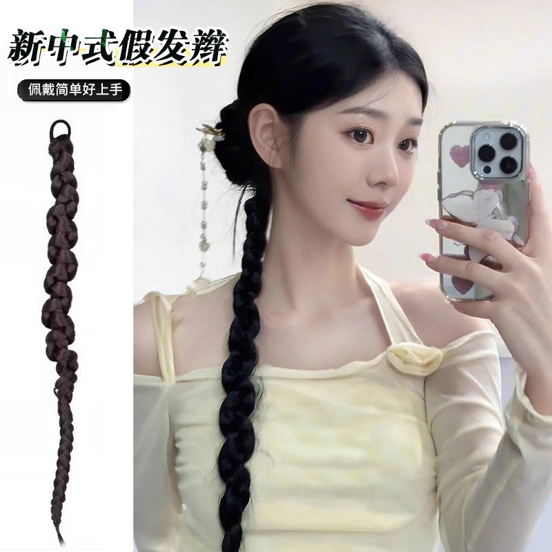古典舞国风发型假发辫子