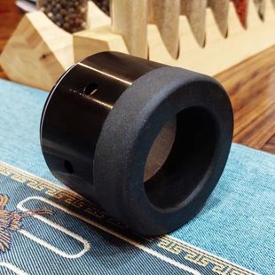 砭石帝王艾灸罐配件能量砭石灸罐禅香灸刮痧底座配件