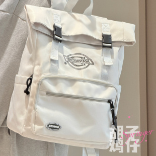 胡子鸡仔初中高中大学生双肩背包电脑旅行通勤大容量书包男女登山