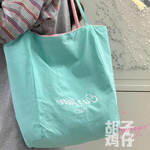 介个两面背单肩包颜值狠狠拿捏