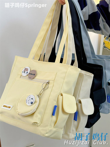 古着感少女大容量单肩包