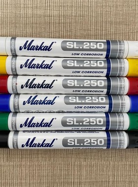 现货原装进口MARKAL核应用低硫低卤不锈钢耐腐蚀液态记号笔SL-250