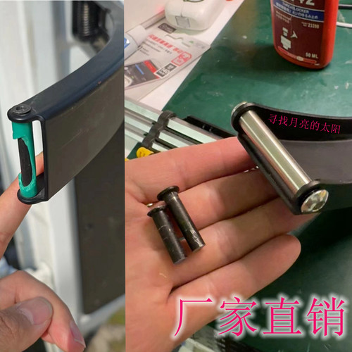 福特新全顺尾门限位器V362限位总成铰链塑料改不锈钢福特后门卡件