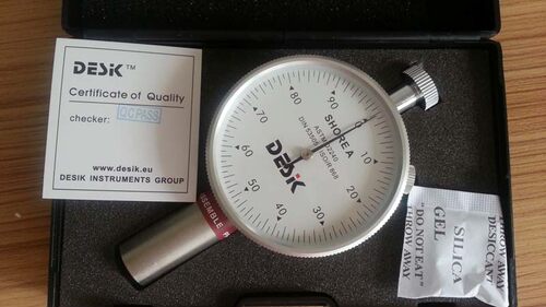 DESIK邵氏硬度计SHORE A C D 橡胶皮革塑料泡沫 EVA材料测试仪