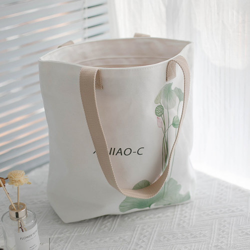 夏季上班帆布包宝妈外出帆布袋