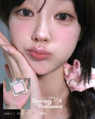 3月新品 现货韩国2aN新品Spring Romance高光新色PK03 春日炫彩