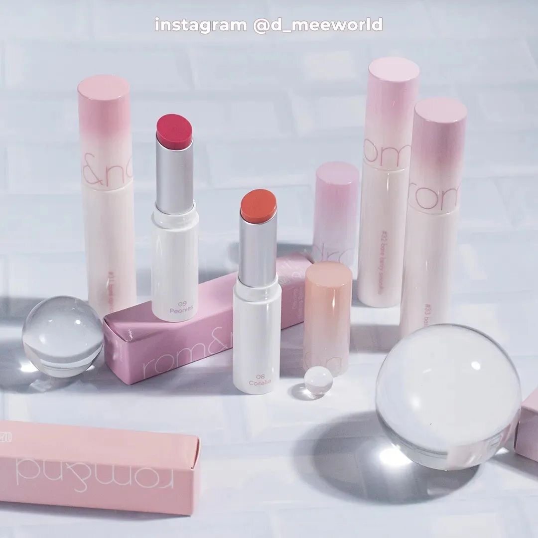 现货~韩国romand春季新品果汁唇釉新色31#32#33果冻唇膏新色08#09