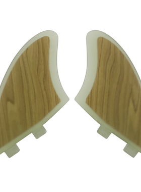 UPSURF玻纤尾舵Double Tab/FCS冲浪板配件竹皮尾鳍K2鱼鳍surf fin