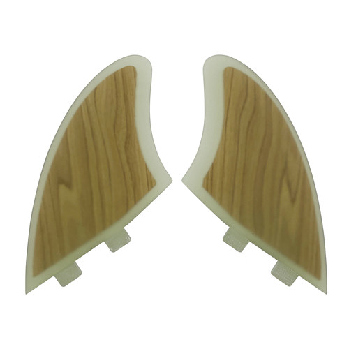 UPSURF玻纤尾舵Double Tab/FCS冲浪板配件竹皮尾鳍K2鱼鳍surf fin