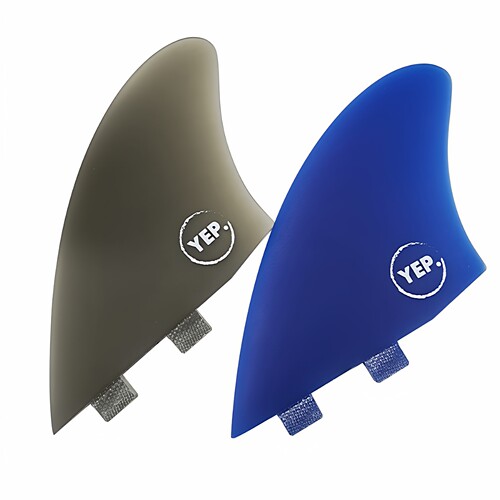 UPSURF品牌冲浪板配件尾舵FCS底座鱼鳍玻纤雾面K2尾鳍surf fin