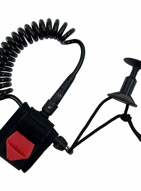 UPSURF户外运动Bodyboard leash滑水 冲浪板手绳5尺5.5mm牵引卷绳