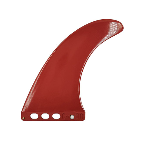 UPSURF单支尾舵红色single塑料尾鳍 滑水板FCS 2单支鱼鳍surf fin