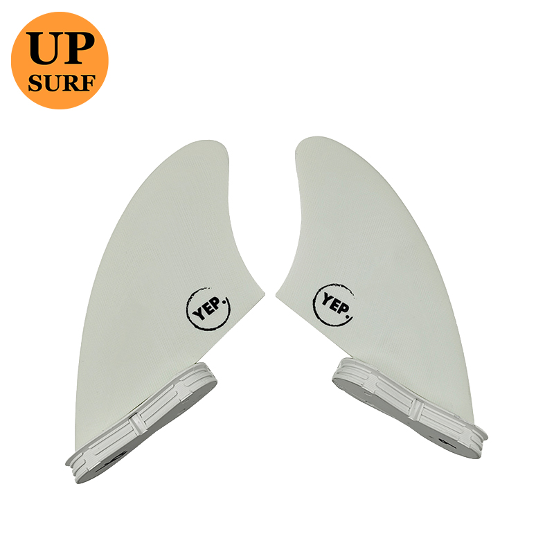 UPSURF冲浪板配件玻纤FCSII尾舵surfboard fin鱼鳍桨板雾面K2尾鳍