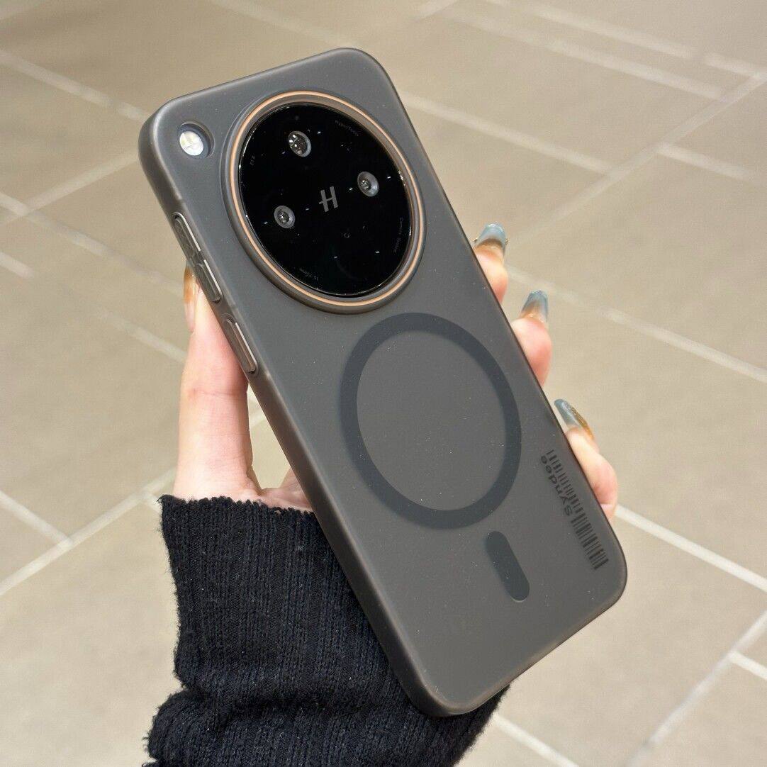 适用OPPOfindx8手机壳磨砂肤感新款findx8pro磁吸PC壳软边保护套