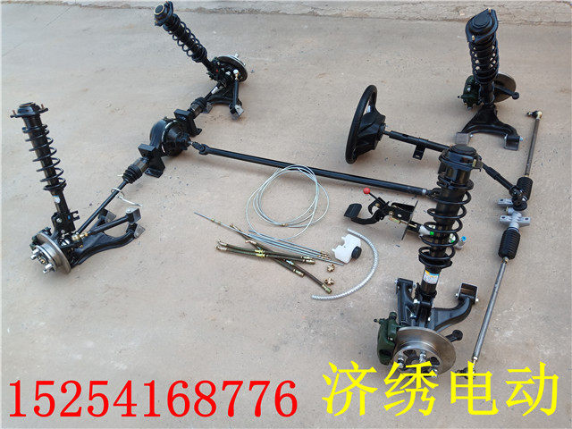 新款油动沙滩车地盘总成卡丁车前后悬挂转向配件前桥后轴差速后桥