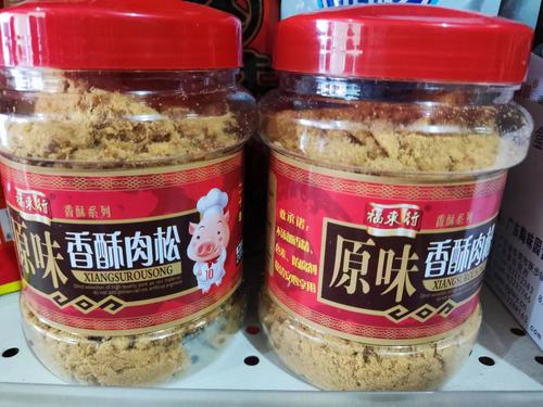 2瓶福東行香酥肉松肉松拌粥拌饭