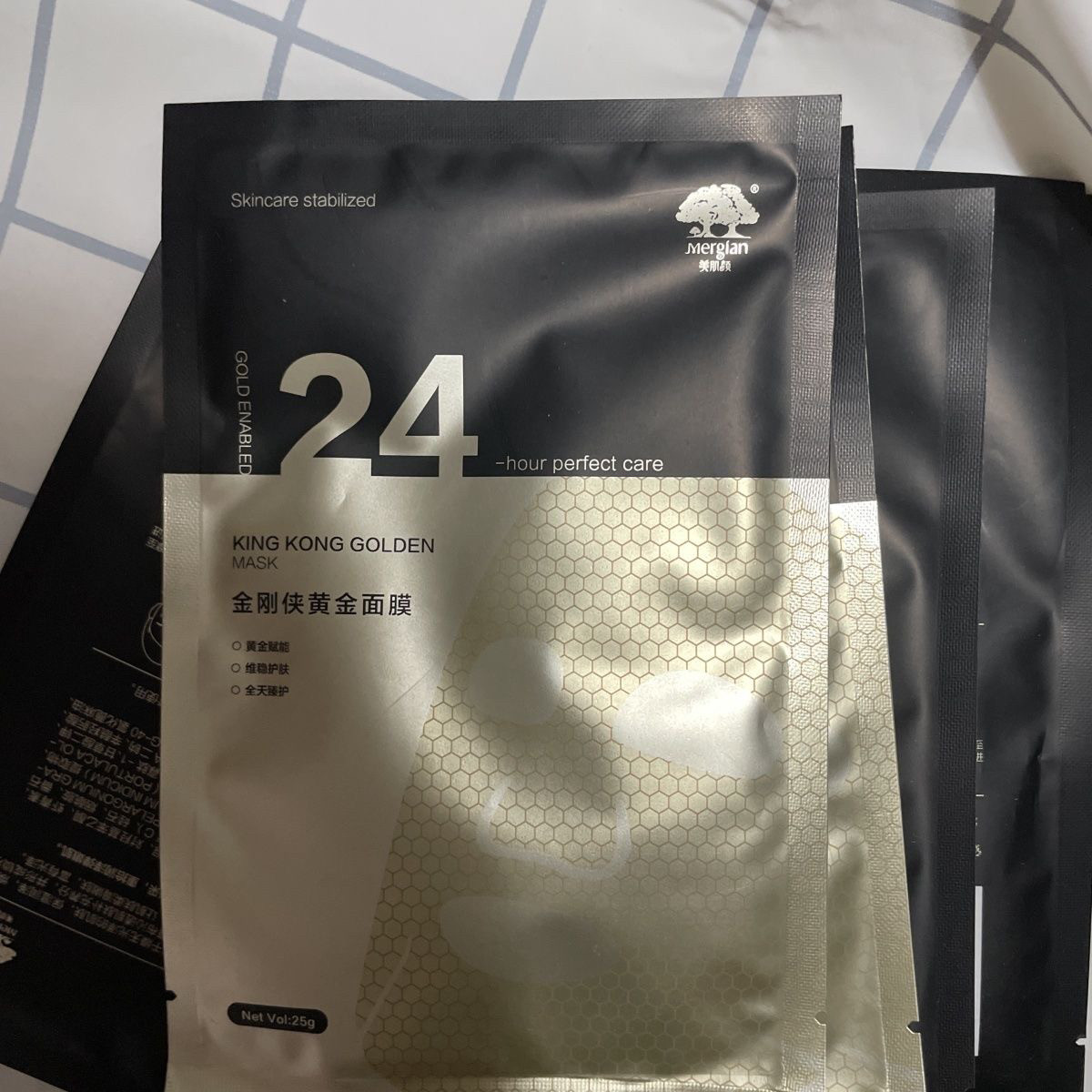 25片美肌颜金刚侠面膜修护舒缓滋润烟酰胺美白专用肌肤干纹秋冬