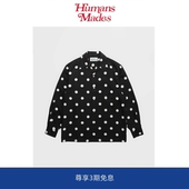 Humans COLLAR Mades CHECK OPEN 格纹条纹夏威夷长袖 衬衫