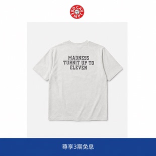 【BD CAVEMPT】MADNESS T-SHIRT 11周年成都限定字母印花短袖T恤