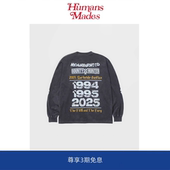 HUNTER联名日系骷髅印花长袖 T恤男 Mades BOUNTY 现货 Humans