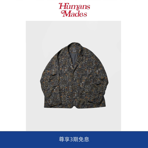 【Humans Mades】DW PIER39SS 日系宽松休闲男女同款套装西服外套