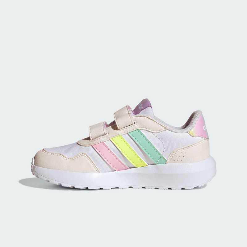 adidas阿迪小童鞋 Run 60s柔软舒适百搭低帮耐磨跑步鞋JH6203