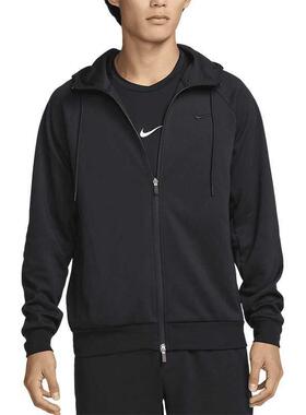 Nike耐克男装 舒适户外运动训练休闲连帽夹克外套FZ0968-010