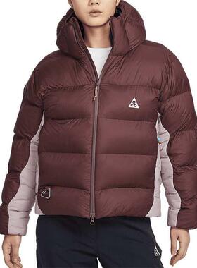 Nike耐克女装 经典舒适百搭运动休闲连帽棉服FZ6762-652