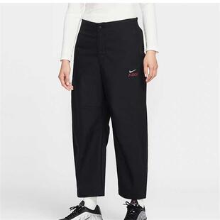 Nike耐克 女子潮流舒适时尚经典百搭直筒休闲九分长裤IQ3824-010